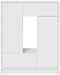 vidaXL - Dressoir - met - lades - en - deuren - 73x31x90 - cm - wit