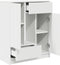 vidaXL - Dressoir - met - lades - en - deuren - 73x31x90 - cm - wit