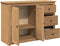 vidaXL - Dressoir - met - lades - Panama - 112x40x80 - cm - massief - grenenhout