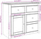 vidaXL - Dressoir - met - lades - Panama - 93x40x80 - cm - massief - grenenhout