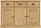 vidaXL - Dressoir - met - lades - VIGO - 113x40x75 - cm - massief - grenenhout