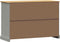 vidaXL - Dressoir - met - lades - VIGO - 113x40x75 - cm - massief - grenenhout - grijs