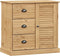 vidaXL - Dressoir - met - lades - VIGO - 78x40x75 - cm - massief - grenenhout