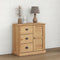 vidaXL - Dressoir - met - lades - VIGO - 78x40x75 - cm - massief - grenenhout