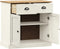 vidaXL - Dressoir - met - lades - VIGO - 78x40x75 - cm - massief - grenenhout - wit