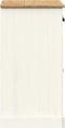 vidaXL - Dressoir - met - lades - VIGO - 78x40x75 - cm - massief - grenenhout - wit
