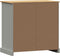 vidaXL - Dressoir - met - lades - VIGO - 78x40x75 - cm - massief - grenenhout - grijs