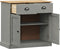 vidaXL - Dressoir - met - lades - VIGO - 78x40x75 - cm - massief - grenenhout - grijs