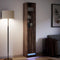 vidaXL - Dressoir - met - LED - 36x32,5x200 - cm - bewerkt - hout - bruin - eikenkleur