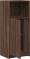 vidaXL - Dressoir - met - LED - 42,5x34x100 - cm - bewerkt - hout - bruin - eikenkleur