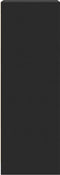 vidaXL - Dressoir - met - LED - 42,5x34x100 - cm - bewerkt - hout - zwart