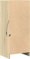 vidaXL - Dressoir - met - LED - 42,5x34x100 - cm - bewerkt - hout - sonoma - eikenkleur