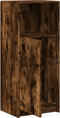 vidaXL - Dressoir - met - LED - 42,5x34x100 - cm - bewerkt - hout - gerookt - eikenkleur