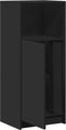 vidaXL - Dressoir - met - LED - 42,5x34x100 - cm - bewerkt - hout - zwart