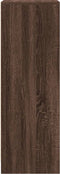 vidaXL - Dressoir - met - LED - 42,5x34x100 - cm - bewerkt - hout - bruin - eikenkleur