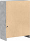 vidaXL - Dressoir - met - LED - 72x34x100 - cm - bewerkt - hout - betongrijs