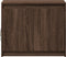 vidaXL - Dressoir - met - LED - 72x34x61 - cm - bewerkt - hout - bruin - eikenkleur