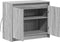 vidaXL - Dressoir - met - LED - 72x34x61 - cm - bewerkt - hout - grijs - sonoma - eiken