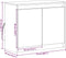 vidaXL - Dressoir - met - LED - 72x34x61 - cm - bewerkt - hout - sonoma - eikenkleurig
