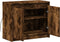 vidaXL - Dressoir - met - LED - 72x34x61 - cm - bewerkt - hout - gerookt - eikenkleurig