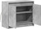 vidaXL - Dressoir - met - LED - 72x34x61 - cm - bewerkt - hout - betongrijs