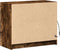 vidaXL - Dressoir - met - LED - 72x34x61 - cm - bewerkt - hout - gerookt - eikenkleurig