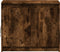 vidaXL - Dressoir - met - LED - 72x34x61 - cm - bewerkt - hout - gerookt - eikenkleurig