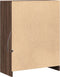 vidaXL - Dressoir - met - LED - 77x34x100 - cm - bewerkt - hout - bruin - eikenkleur