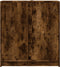 vidaXL - Dressoir - met - LED - 77x34x85 - cm - bewerkt - hout - gerookt - eikenkleurig