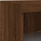 vidaXL - Dressoir - met - LED-verlichting - 41x37x100 - cm - bruin - eikenkleur