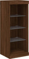 vidaXL - Dressoir - met - LED-verlichting - 41x37x100 - cm - bruin - eikenkleur