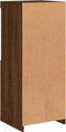 vidaXL - Dressoir - met - LED-verlichting - 41x37x100 - cm - bruin - eikenkleur