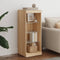 vidaXL - Dressoir - met - LED-verlichting - 41x37x100 - cm - sonoma - eikenkleurig