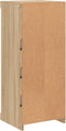 vidaXL - Dressoir - met - LED-verlichting - 41x37x100 - cm - sonoma - eikenkleurig