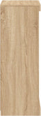 vidaXL - Dressoir - met - LED-verlichting - 41x37x100 - cm - sonoma - eikenkleurig