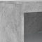 vidaXL - Dressoir - met - LED-verlichting - 41x37x100 - cm - betongrijs