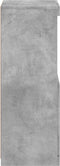 vidaXL - Dressoir - met - LED-verlichting - 41x37x100 - cm - betongrijs