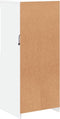 vidaXL - Dressoir - met - LED-verlichting - 41x37x100 - cm - wit