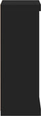 vidaXL - Dressoir - met - LED-verlichting - 41x37x100 - cm - zwart