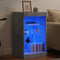 vidaXL - Dressoir - met - LED-verlichting - 41x37x67 - cm - betongrijs