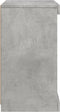 vidaXL - Dressoir - met - LED-verlichting - 41x37x67 - cm - betongrijs