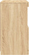 vidaXL - Dressoir - met - LED-verlichting - 41x37x67 - cm - sonoma - eikenkleurig