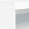 vidaXL - Dressoir - met - LED-verlichting - 41x37x67 - cm - wit