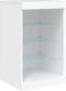 vidaXL - Dressoir - met - LED-verlichting - 41x37x67 - cm - wit