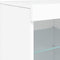 vidaXL - Dressoir - met - LED-verlichting - 41x37x67 - cm - wit