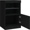 vidaXL - Dressoir - met - LED-verlichting - 41x37x67 - cm - zwart