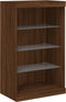 vidaXL - Dressoir - met - LED-verlichting - 60,5x37x100 - cm - bruin - eikenkleur