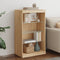 vidaXL - Dressoir - met - LED-verlichting - 60,5x37x100 - cm - sonoma - eikenkleurig