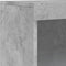 vidaXL - Dressoir - met - LED-verlichting - 60,5x37x100 - cm - betongrijs
