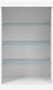 vidaXL - Dressoir - met - LED-verlichting - 60,5x37x100 - cm - wit